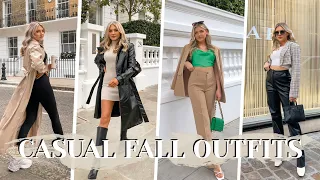 10 CASUAL AUTUMN OUTFITS | Fall Fashion Lookbook 2021