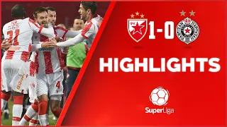 Crvena zvezda - Partizan 1:0, highlights