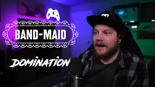 THIS WAS A SURPRISE!! Band-Maid - Domination (Live) // Reaction