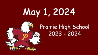 PHS Announcements   May 1, 2024