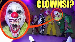 if you ever wake up surrounded by clowns, do not panic.. RUN and find a way to escape FAST!!