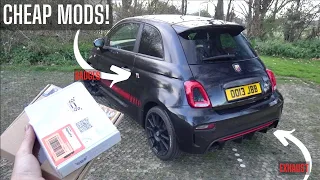 5 CHEAP Modifications for an Abarth 595 Competizione #TheAbarthProject