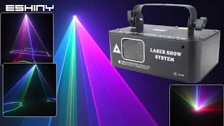 DJ laser projector with animation ESHINY X1N7