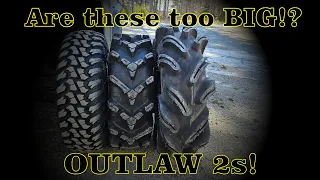 Installing High Lifter Outlaw 2 tires on Outlander 850 XMR