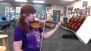 Keystone by Alan Lee Silva Violin 1 part