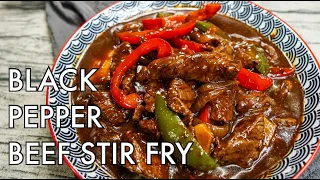 Easy Black Pepper Beef Stir Fry | remastered recipe for the best black pepper sauce ever