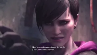 Las mejores escenas y momentos Claire Redfield y Moira Burton en Español Resident Evil Revelations 2