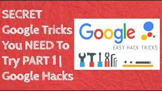 SECRET Google Tricks You NEED To Try PART 1 | Google Hacks