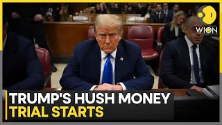US: Prosecutors, defense deliver opening statements in Donald Trump's hush-money trial | WION