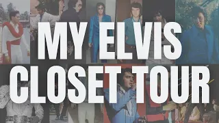 My Elvis Closet Tour - Matt Stone As Elvis (Elvis Jumpsuits, Movie Outfits, and Streetwear)