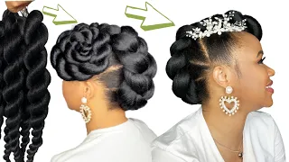 Beautiful, DIY Quick And Easy Elegant Updo Hairstyle You Should Try Now