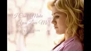 Kelly Clarkson - I Can't Make You Love Me (Lyric Video)