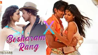 Besharam Rang Song * Meherbaan | Pathaan * Bang Bang | ft. Hrithik Roshan & Katrina Kaif