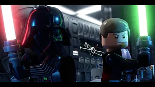 Darth Vader & Luke Skywalker vs Emperor Palpatine Boss Fight - Lego Star Wars: The Skywalker Saga