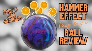 WAIT A MIN!  Do I smell Something? NEW 4 Color Hammer Effect | WOW IT HOOKS! Deep Dive Ball Review