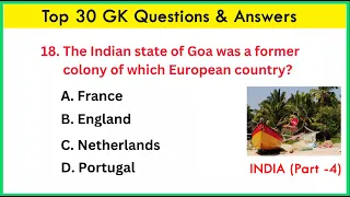 Top 30 INDIA GK question and answer | GK questions & answers | GK - 8 | GK question | GK Quiz |GK GS