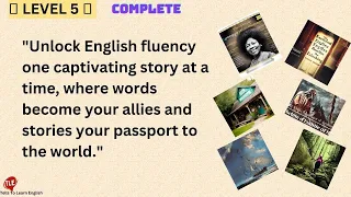 Learn English through story 🍀 level 5 🍀 Complete | Listening English Story • Audiobook | Subtitles