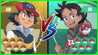 Pokemon Battle Pedia: Sinnoh Ash Vs Goh