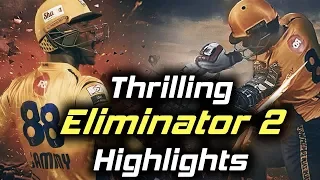 Thrilling Highlights  Of PSL - Eliminator 2 - Karachi Kings Vs Peshawar Zalmi | HBL PSL 2018|M1F1