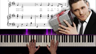 Michael Bublé - It's Beginning to Look a Lot Like Christmas - Piano Sheet Music