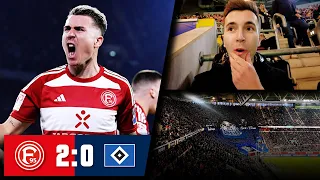 DÜSSELDORF vs HSV 2:0 Stadion Vlog 🔥 Tausende Hamburger-Fans! Big Points im Aufstiegsrennen!