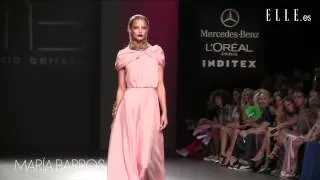 María Barros. Mercedes Benz Fashion Week Madrid primavera ve | Elle España