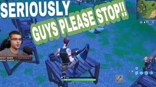 I Joined Nick Eh 30's Game And Watched Three People Stream Snipe Him (Fortnite Battle Royale)