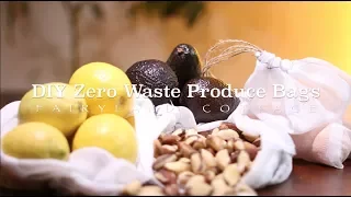 DIY Zero Waste Produce Bags - Simple Tutorial
