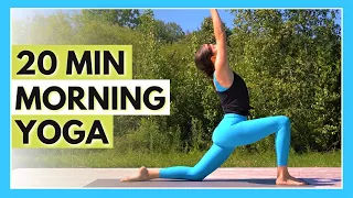 20 min Morning Yoga Flow - Daily Stretch & Strength Routine