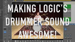 Making Logic's Drummer Sound Awesome! | Logic Pro X