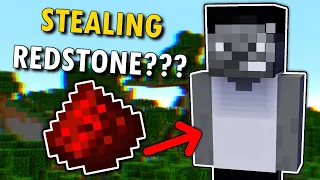 These YouTubers Are Redstone THIEVES (Steveee, ShulkerCraft, Gamers React, etc.)