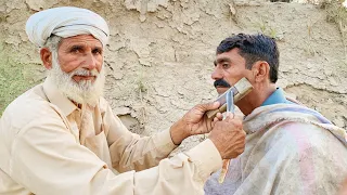 ASMR The Straight Razor Old Style Shaving🔥 But Barber is 100 Year Old![ASMR Abi]