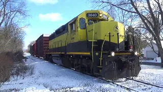 "Cold Winds & Cold Steel" NYS&W Utica NY Branch