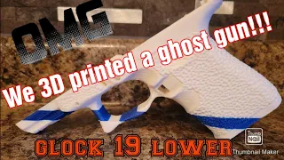 We 3D printed a ghost gun!..I'm glad it's legal in Wisconsin!