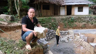 So awesome to see Duong return to the farm! Build a fish pond with his wife, Take care of the Farm