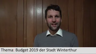 Budget 2019 der Stadt Winterthur