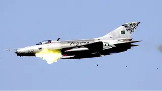 PAF F-7 PG in action