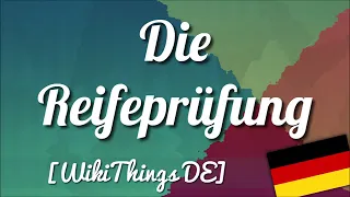 Die Reifeprüfung -  [WikiThings DE]