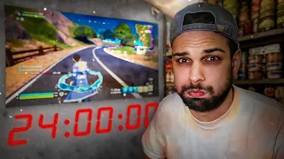 Sobreviví 24 Horas Jugando Fortnite