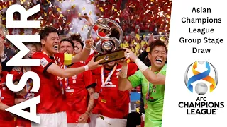 AFC Champions League Group Draw 2023/24 [ASMR Football Soccer]