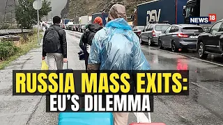 Russia Ukraine News | Russians Flee To Avoid Draft | EU Faces ‘Major Challenges’ | English News