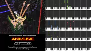 Animusic - Future Retro [Synthesia sheet music]