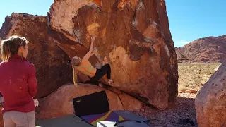 Arête* (V5) Flash - Red Rocks