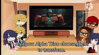 MLB/Miraculous Ladybug react to Transformers One Trailer 2024