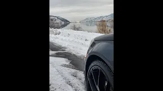 C63 AMG Meets the snow!