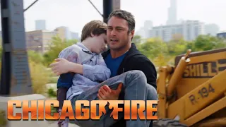 Severide Saves a Kid From Bleeding to Death | Chicago Fire