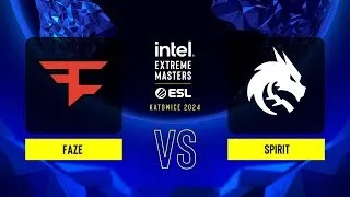 Team Spirit vs. FaZe Clan - Map 3 [Overpass] - IEM Katowice 2024 - Grand Final