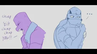 Rottmnt comic dub Krang infection full comic #saverottmnt