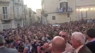 Matera 2019 - Il Momento della Proclamazione nella piazza di Matera