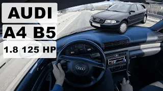 2000 Audi A4 B5 | 1.8 l 125 HP | POV TEST DRIVE ONBOARD